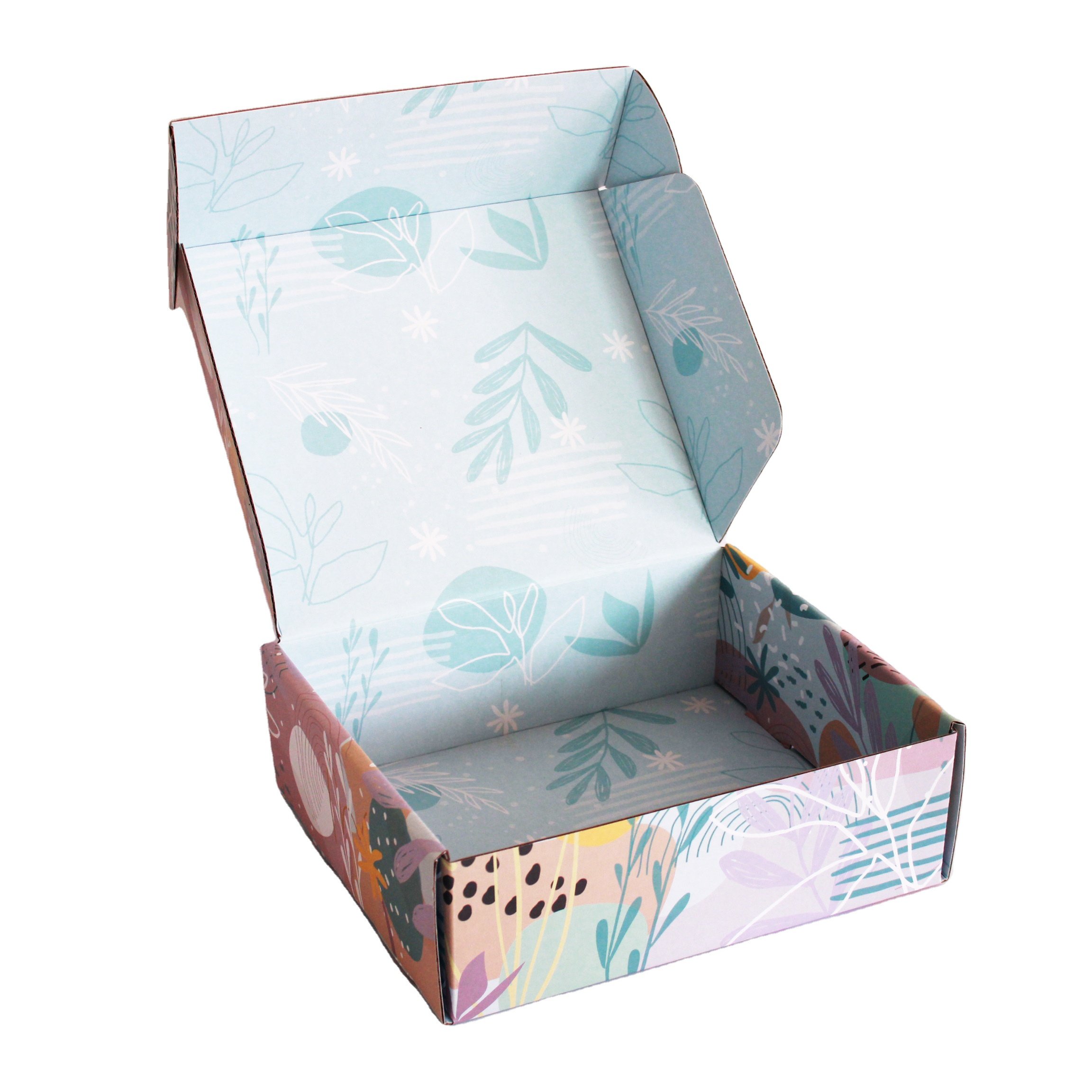 Wholesale Custom logo mailer gift box Corrugated paper packaging clothes box for Clothing