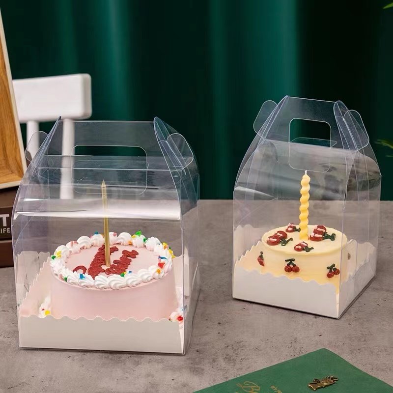 Takeaway Food Paper Box Fast Food Packaging Restaurant Paper Box with Handle