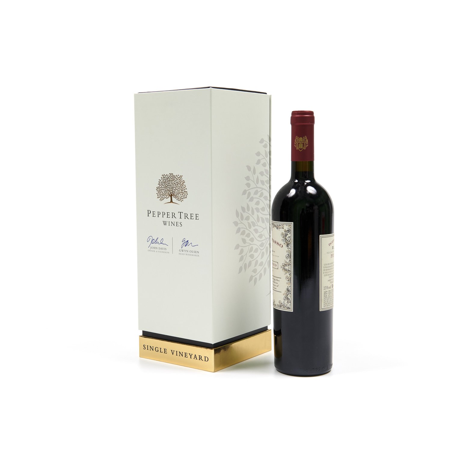 custom logo luxury red wine 6 or single bottle glasses hard cardboard paper black packaging box
