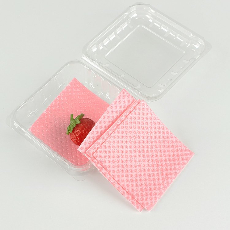 PE film material packaging paper absorbent pad for fresh fruit food meat