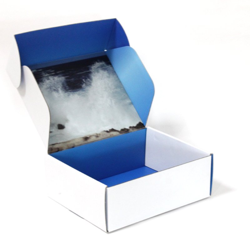 Wholesale Custom Logo Luxury Corrugated Paper gift box Shipping Packaging Clothing Mailer Box