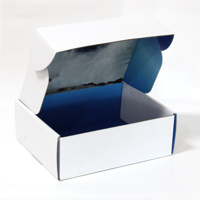 Wholesale Custom Logo Luxury Corrugated Paper gift box Shipping Packaging Clothing Mailer Box