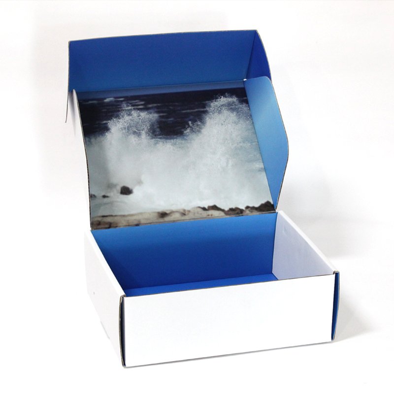 Wholesale Custom Logo Luxury Corrugated Paper gift box Shipping Packaging Clothing Mailer Box