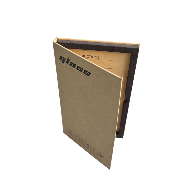 Custom Glass Packing Box For Phone Screen Protector Boxes Cellphone Accessory Paper Box