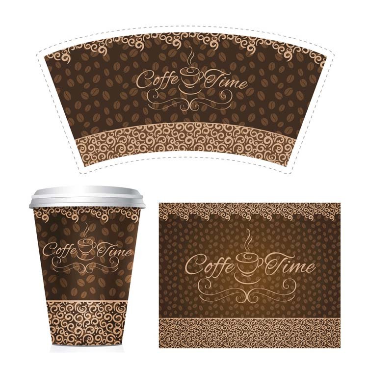 APP Yibin Enso Single Side Coated Paper Cup Fan for Water Juice Coffee Tea for Wrapping Use in Energy Drinks Chemical Industries