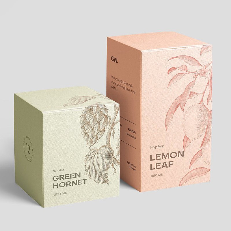 Printed Paper Packaging Box Luxury Body Face Cream Packaging Boxes