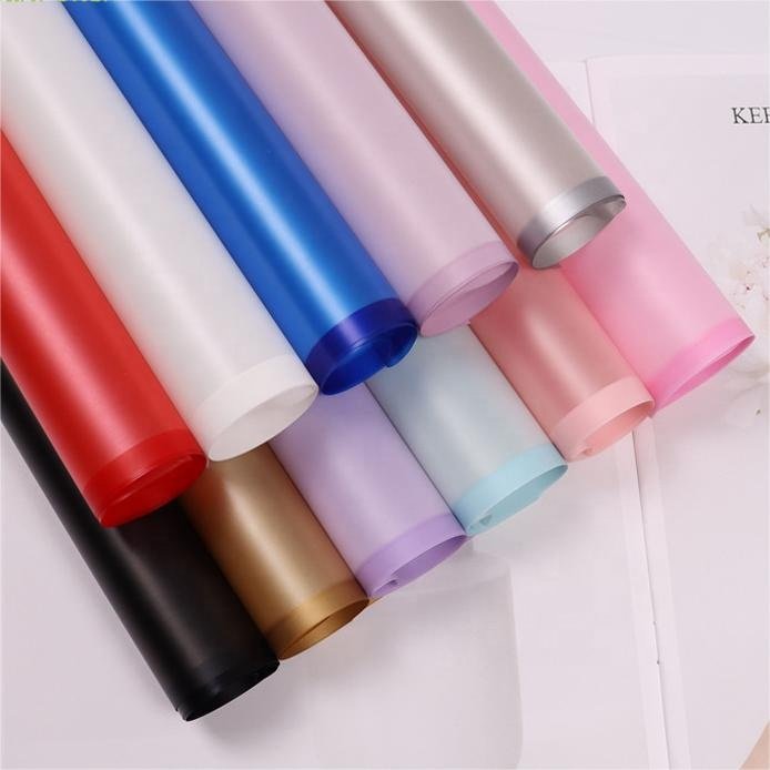 HUABAN Flower wrapping paper Plastic Bouquet Korean Packaging Paper Gift Flower Print Wrapping Paper