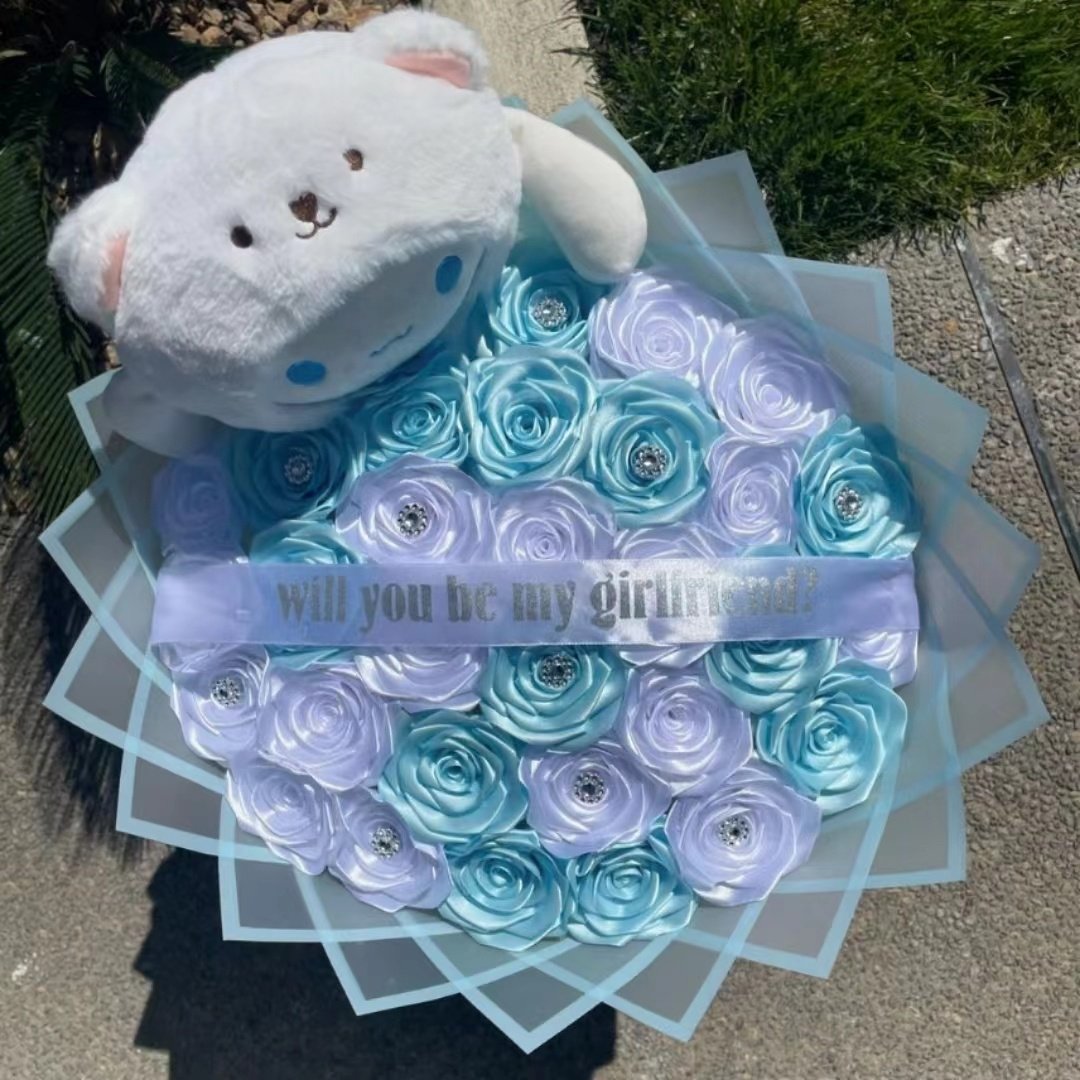 HUABAN Flower wrapping paper Plastic Bouquet Korean Packaging Paper Gift Flower Print Wrapping Paper