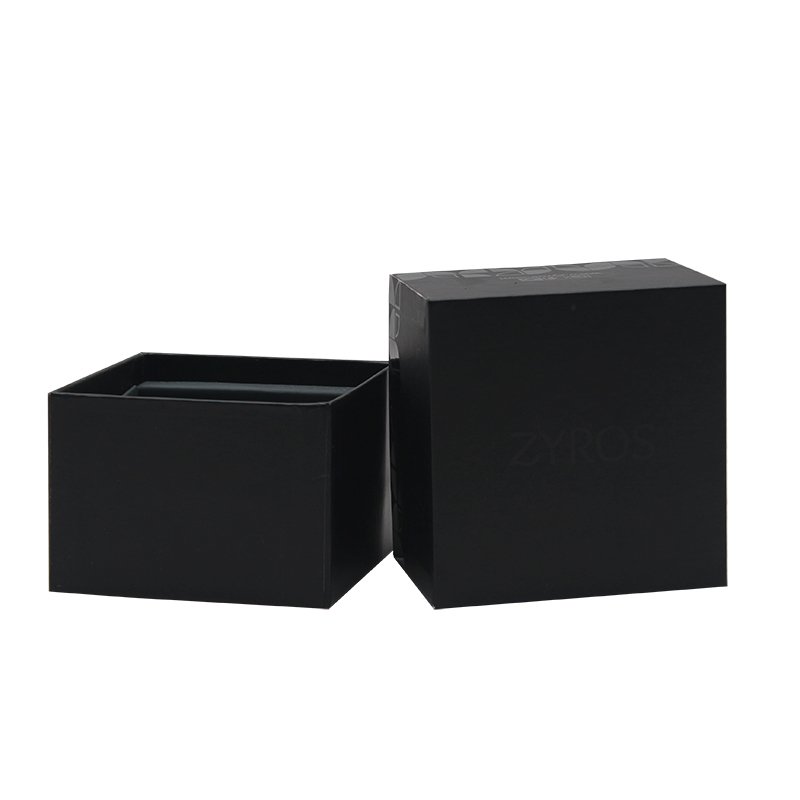 Manufacturer Custom printed luxury candle jars box printing candle packaging black boxes with lid Hard Cardboard Candle Box