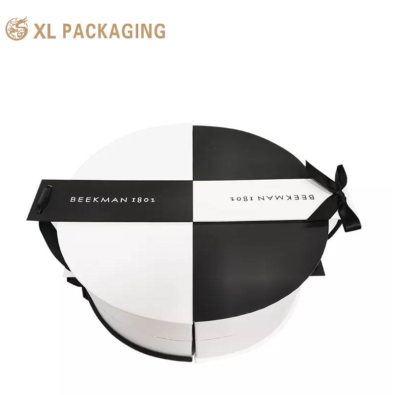 Customized Popular Semi-Circle Half Round Shape Design Silver Gold Color Empty Packaging Box For Cosmetic