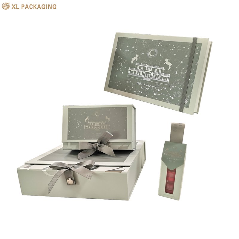 Customized Popular Semi-Circle Half Round Shape Design Silver Gold Color Empty Packaging Box For Cosmetic