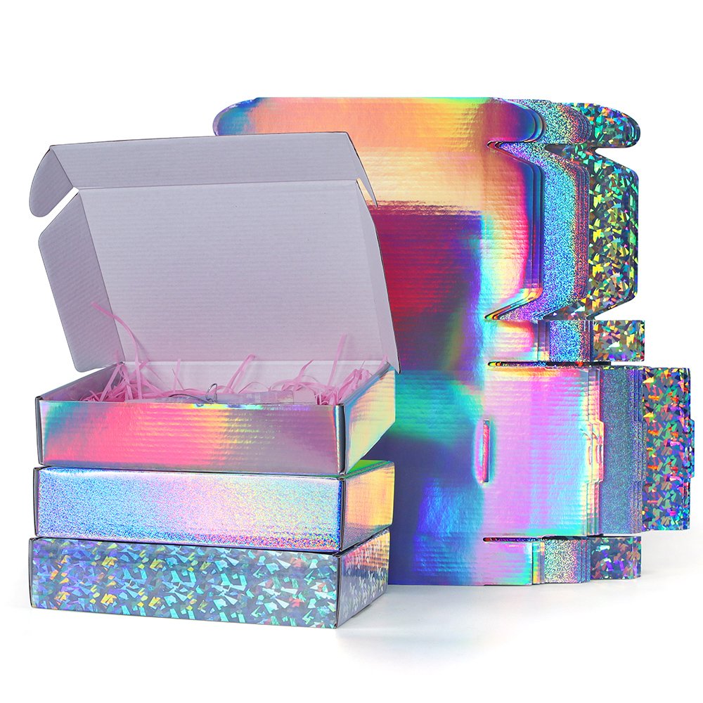 Custom Size Logo Wholesale Colorful Packaging Layer Corrugated Carton Laser Carton
