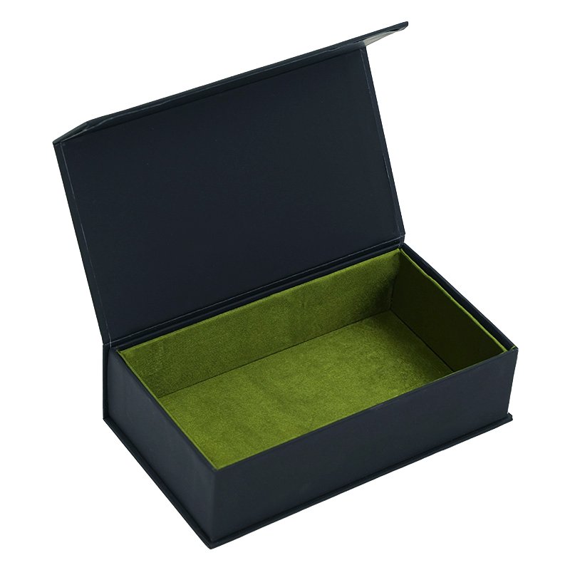 Customize Hard Cardboard Magnetic Close Book Shape Gift Box And Book Shape Paper Box For Scarves