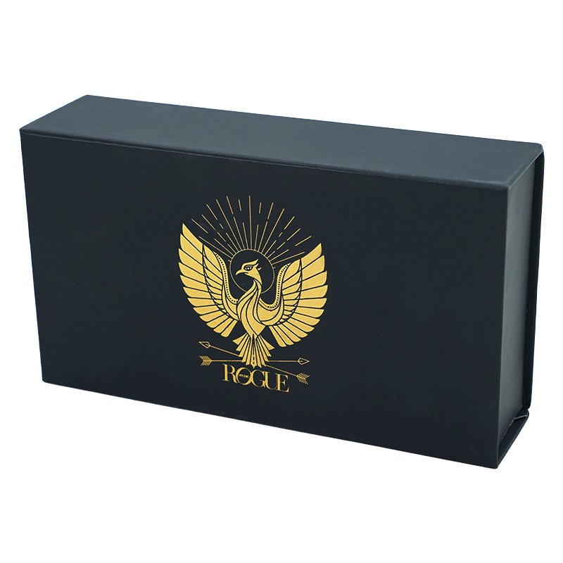 Customize Hard Cardboard Magnetic Close Book Shape Gift Box And Book Shape Paper Box For Scarves