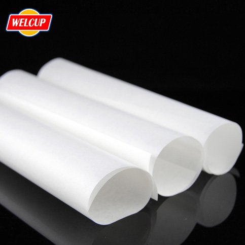 White Greaseproof Paper 38-85g Butter Paper for Aluminum Foil Lamination