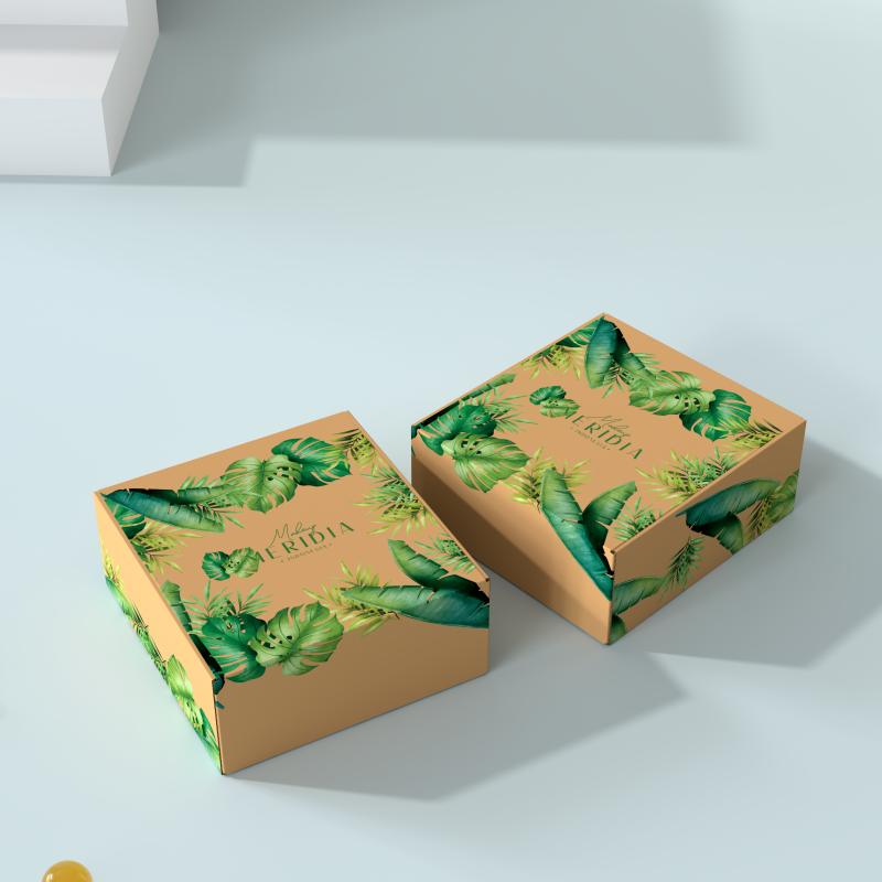 Wholesale High Quality Digital Printing Flower Packaging Box Customize Flower Packaging Paper Box Biodegradable Flower Paper Box