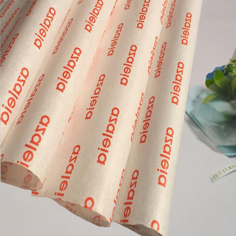 High Quality Gift Packaging Paper Chocolate Candy Wrapping Papers Tissue Bookmark Floral Accessories Wrap
