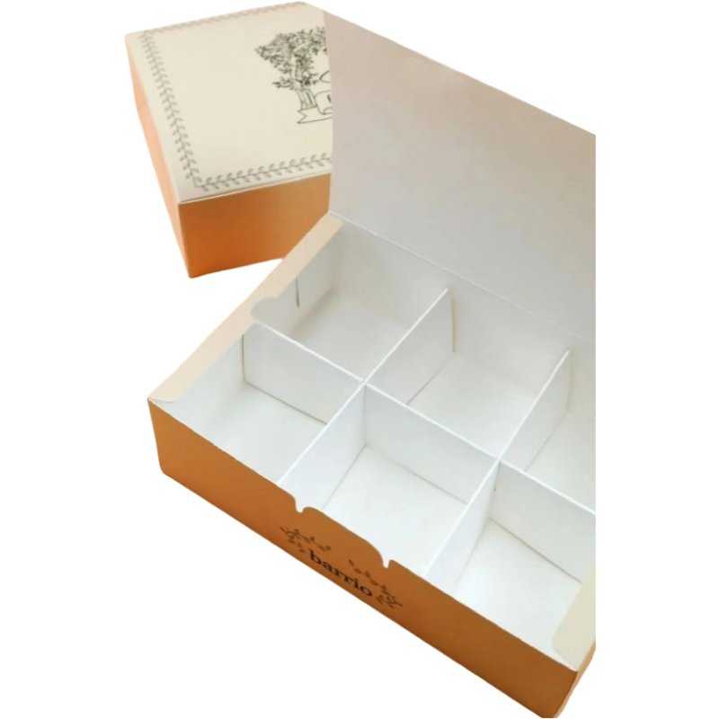 Factory Price Recyclable Custom Logo Cookie Macaron Bakery Packaging Paper Box