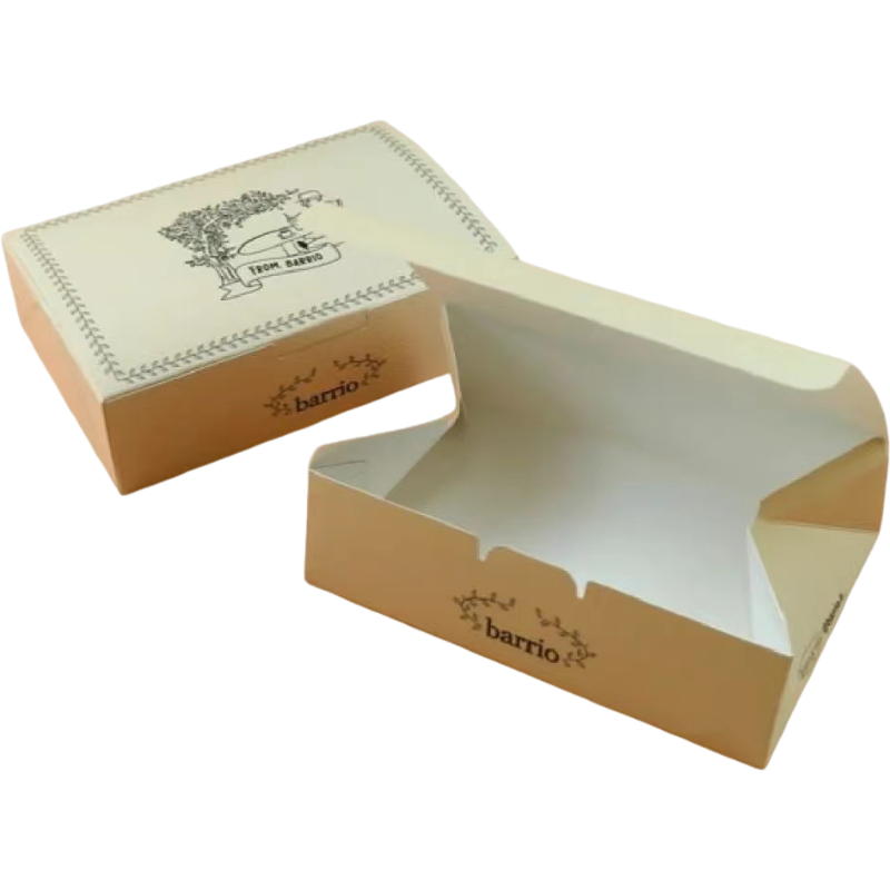Factory Price Recyclable Custom Logo Cookie Macaron Bakery Packaging Paper Box