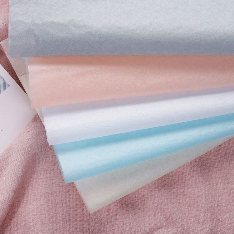 Wholesale Colour Gift Packaging Paper Custom Color Printed Wrapping Tissue Paper