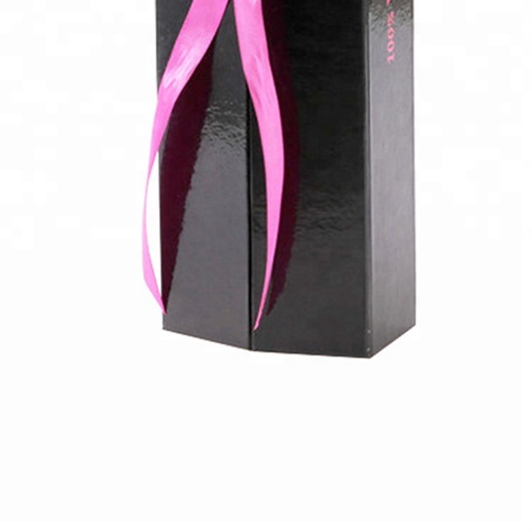 Surprise Price Custom Cosmetic Hair Extension Packaging Boxes With Ribbon Luxury Door Open Gift Packaging Box