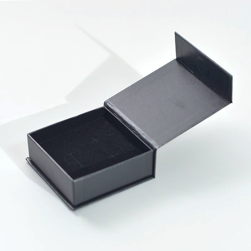 Wholesales Black Luxury Perfume Box With Foam Wedding Paper Box Portable Jewelry Wedding Gift