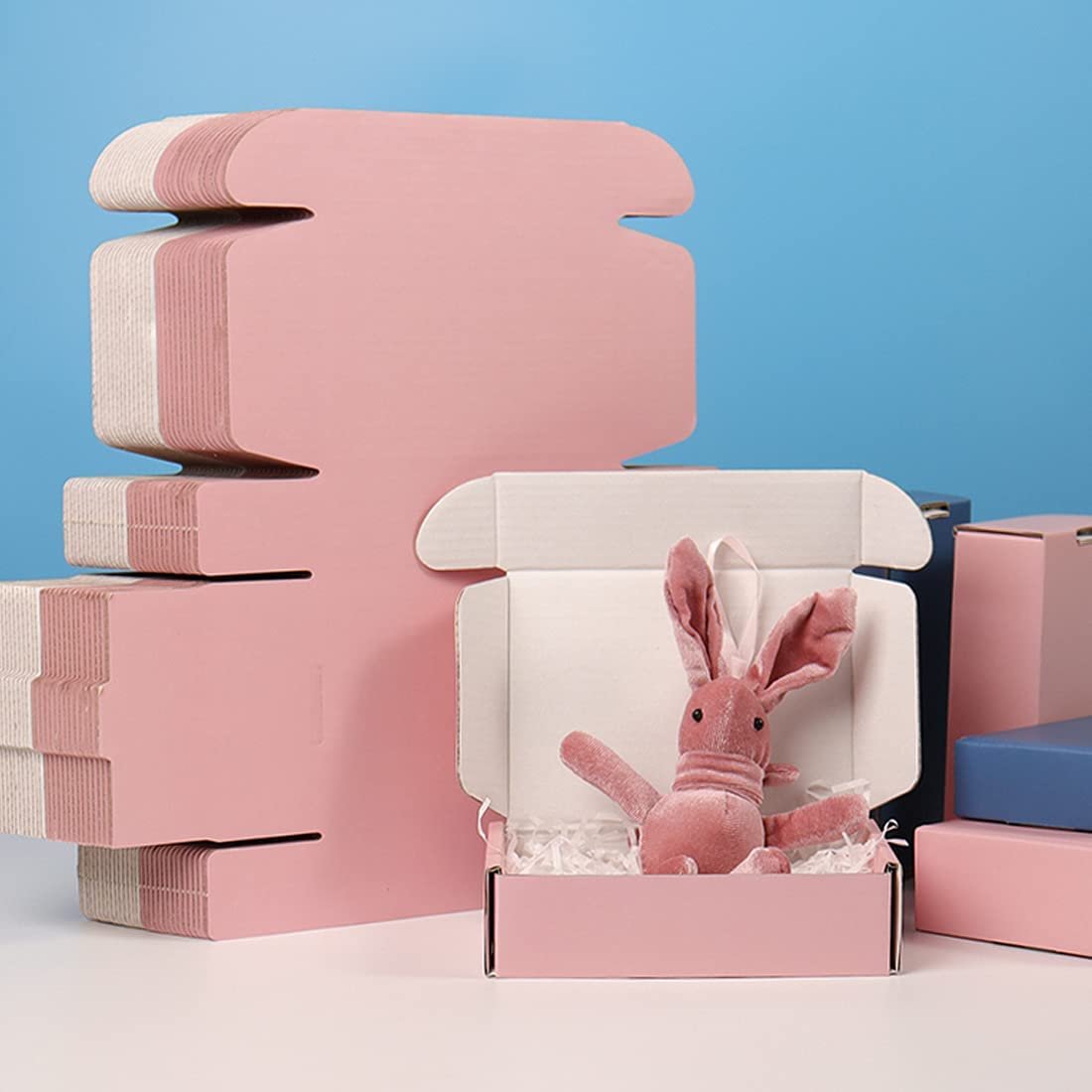 Customized Printing Design Express Mailer Shipping Paper Package Delivery Box Shipping Corrugated Cardboard Mailer Box