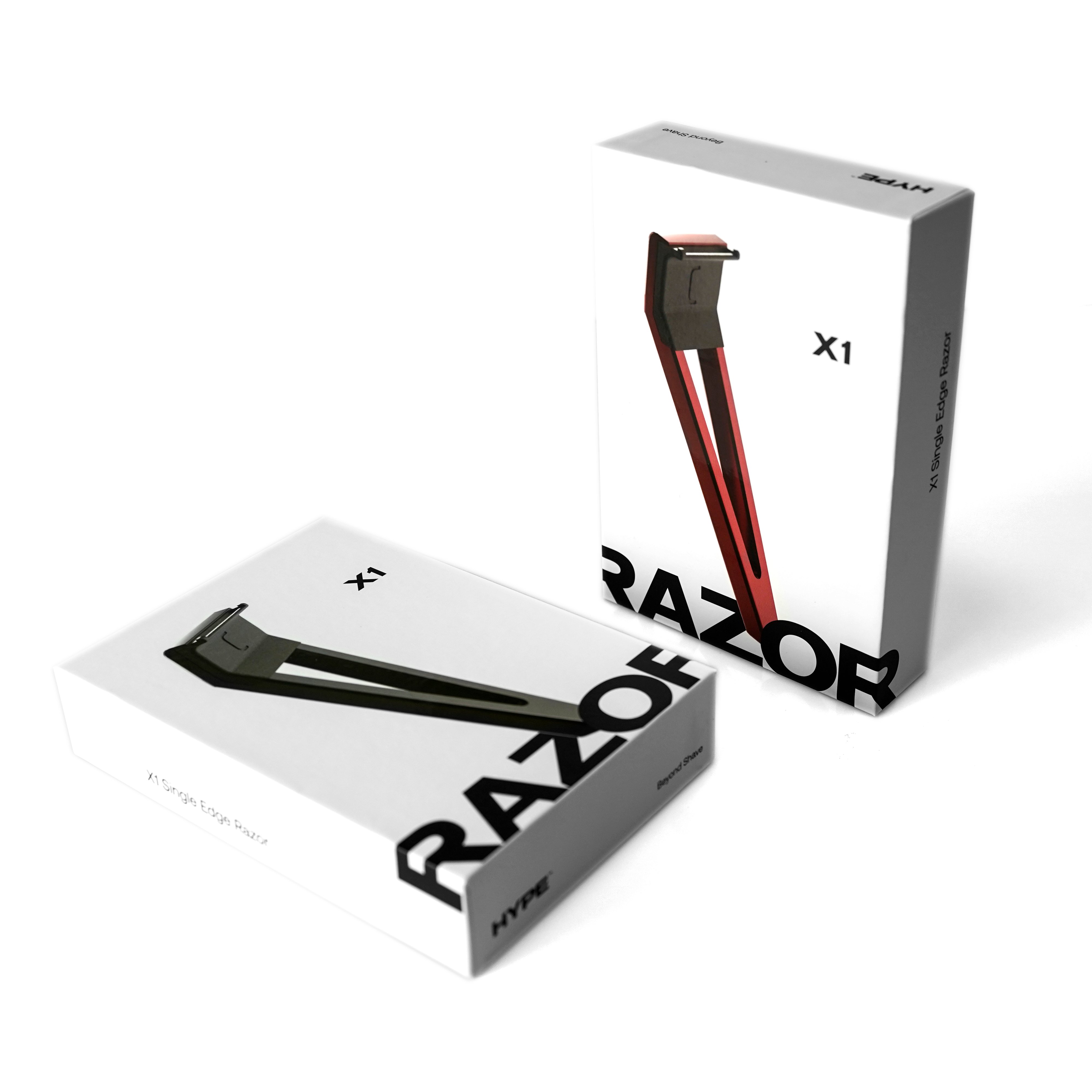 106*152*30mm logo UV Custom packaging factory price razor packaging paper boxes with lid and EVA inner tray