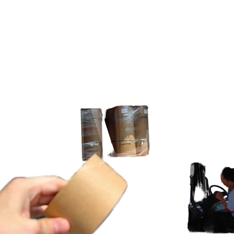 Custom Logo Printed Eco-Friendly Craft Kraft Paper Packing Tape Matte Surface Writable Self-Adhesive for Carton Sealing