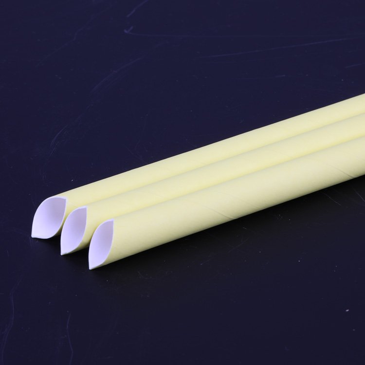 Disposable Bubble Tea Paper Straws Individually Wrapped Boba Eco Degradable Friendly Biodegradable Cool Drinking Paper Straw