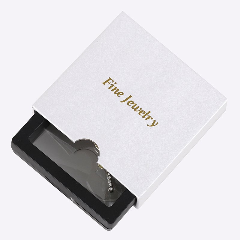 Oem Customize Your Own Logo Jewelry Box Multi-Size Luxury Ring Earrings Fashion Exquisite Packaging Paper Box