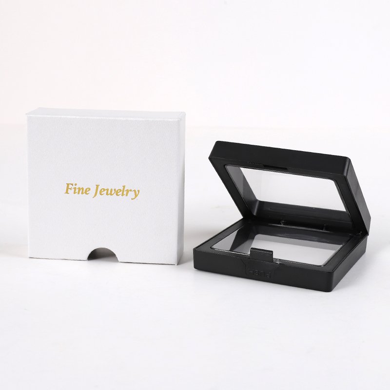 Oem Customize Your Own Logo Jewelry Box Multi-Size Luxury Ring Earrings Fashion Exquisite Packaging Paper Box