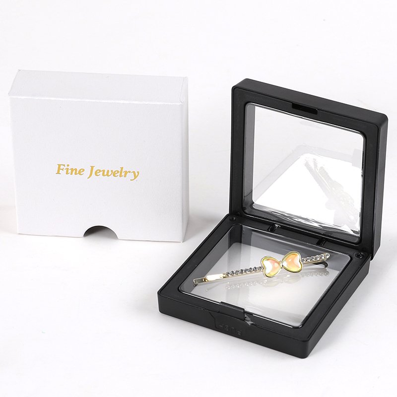 Oem Customize Your Own Logo Jewelry Box Multi-Size Luxury Ring Earrings Fashion Exquisite Packaging Paper Box