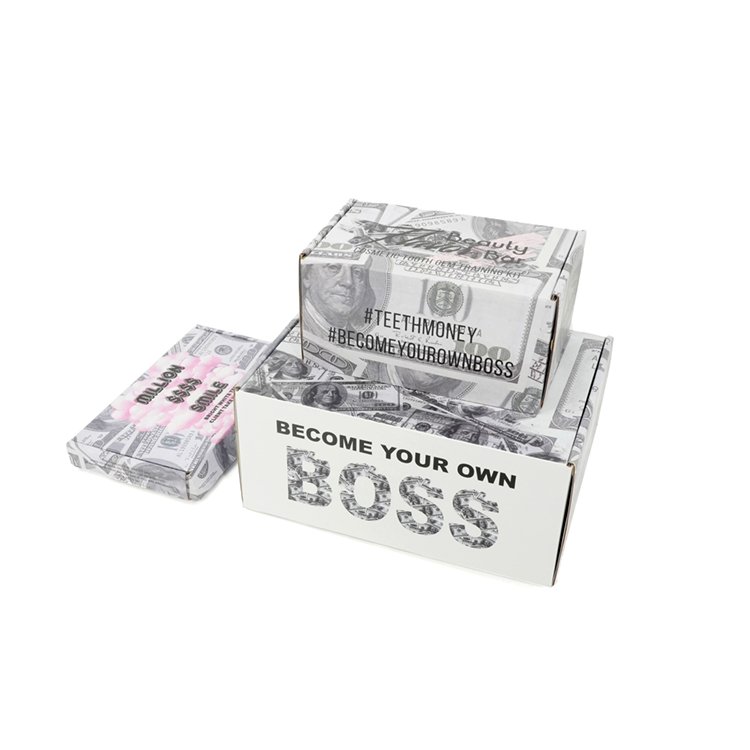 Custom eco-friendly multifunctional outer transport color paper box packaging paper boxes