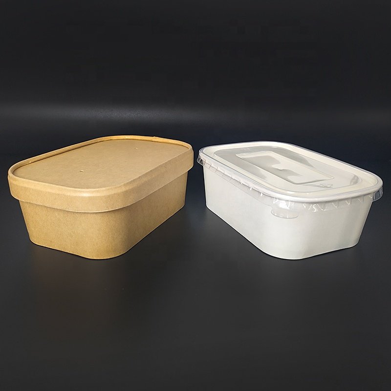 750ml Kraft Paper Take Away Box Food Container
