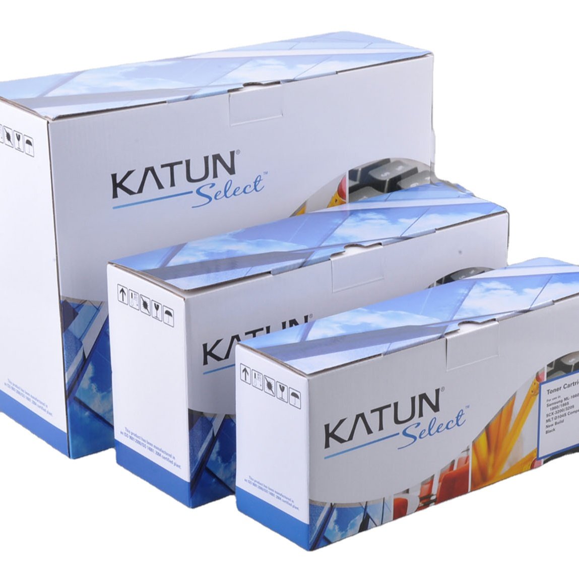 custom printed full color paper cardboard toner cartridge packaging paper box