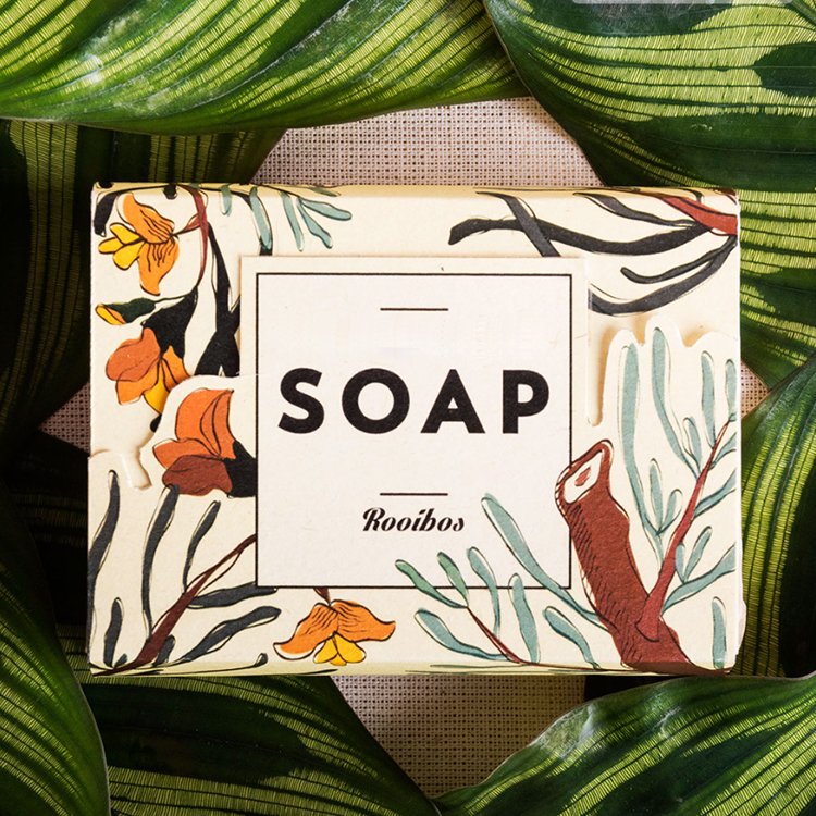 2022 luxury custom printed size gift kraft paper boxes roses soap flower bar set with lid box packaging