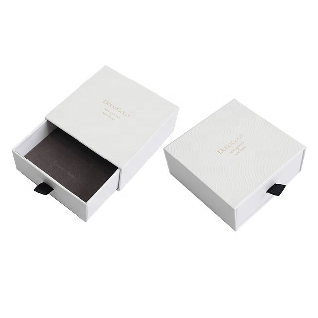 Small Jewlery Box Black Box packaging Cardboard, Jewlery Box packaging paper With Custom Logo