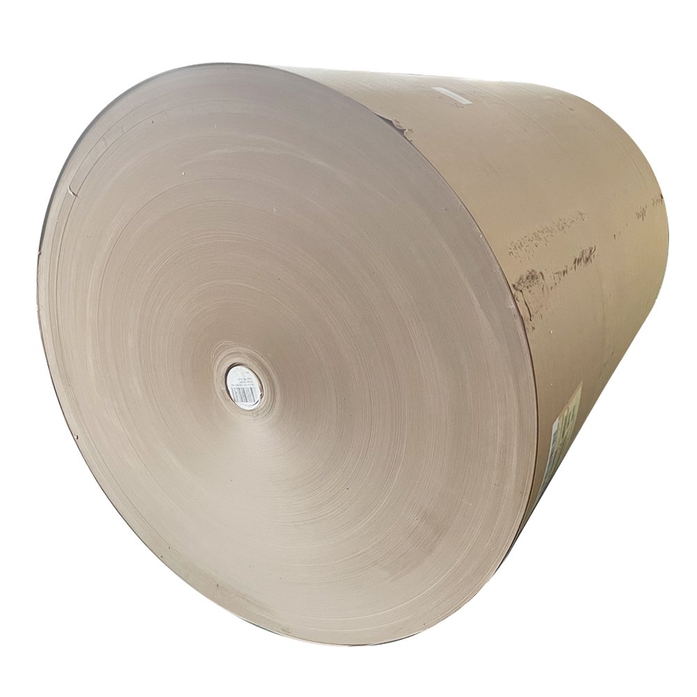 Custom size packaging paper die cut machine craft kraft paper rolls cup bottom raw material wholesale