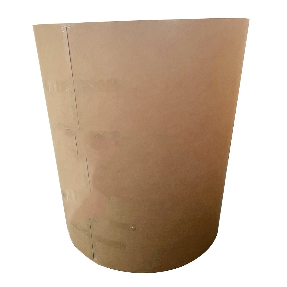 Custom size packaging paper die cut machine craft kraft paper rolls cup bottom raw material wholesale