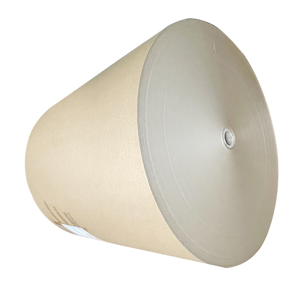 Custom size packaging paper die cut machine craft kraft paper rolls cup bottom raw material wholesale
