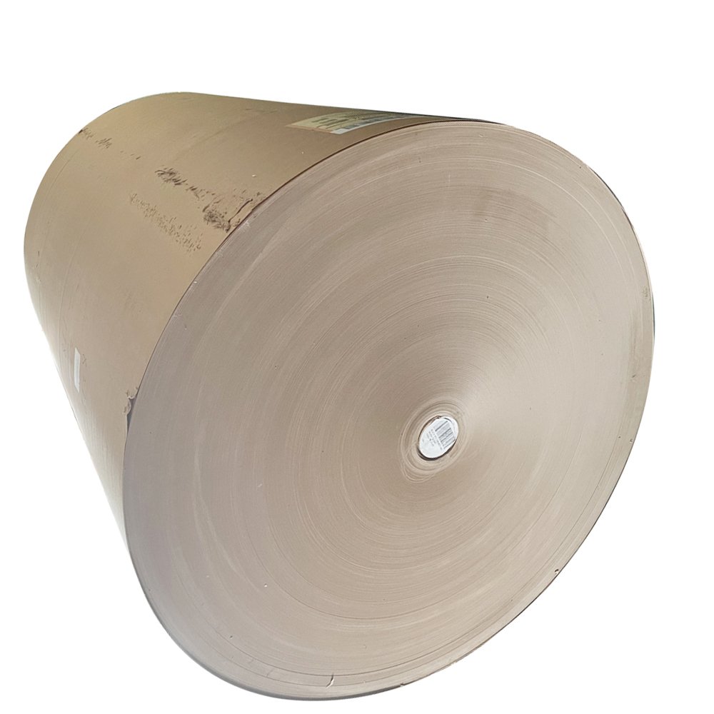 Custom size packaging paper die cut machine craft kraft paper rolls cup bottom raw material wholesale