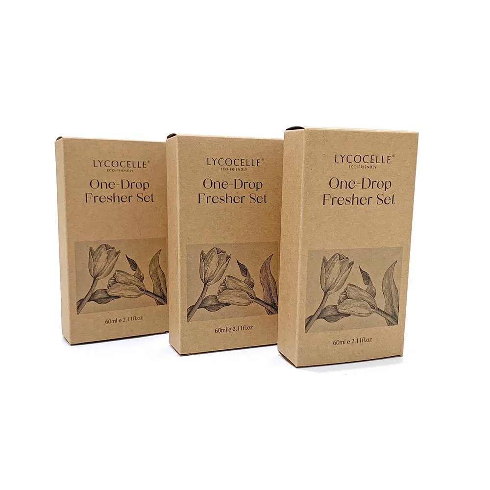 Wholesale eyelashes paper packaging box essential oil box dropper bottle box packaging