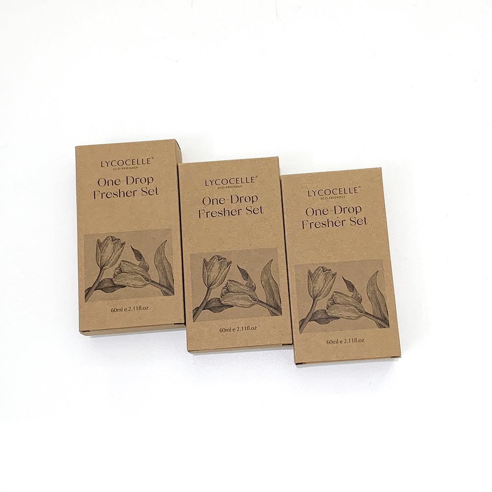 Wholesale eyelashes paper packaging box essential oil box dropper bottle box packaging