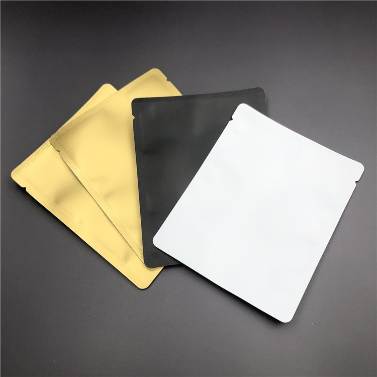 Custom Printed Compostable Drip Coffee Bag kraft paper Aluminum Foil Small Coffee/tea Pouch 3 Side Sealed