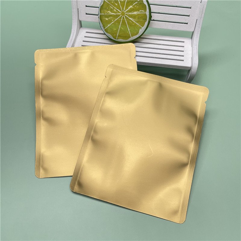 Custom Printed Compostable Drip Coffee Bag kraft paper Aluminum Foil Small Coffee/tea Pouch 3 Side Sealed