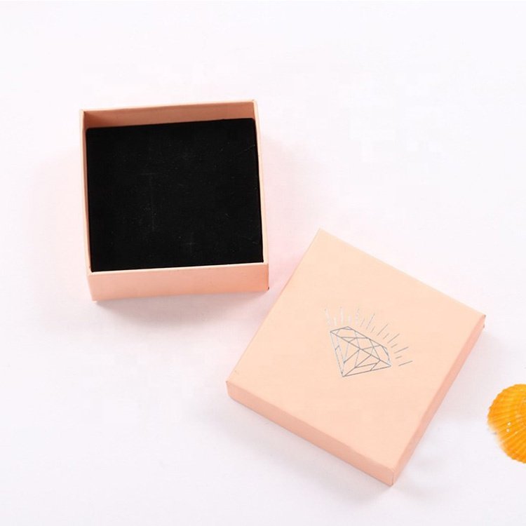 Wholesale High Quality Custom Printing Hard Cardboard Paper Box Jewelry Packaging Small Lid And Base Gift Box