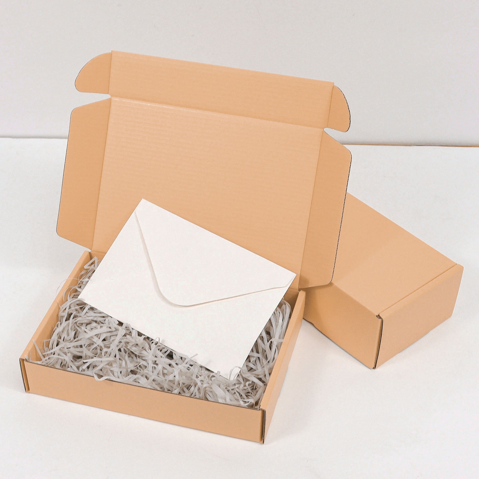 Custom Printed Logo Brown Kraft Express Mailer Shipping Gift Storage Wrap Package Large Corrugated cardboard box packaging