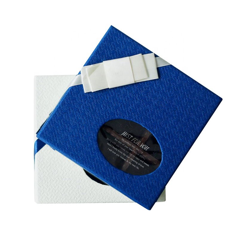 China wholesale 9 12 divider grids cardboard paper luxurious gift packaging box with clear window chocolate