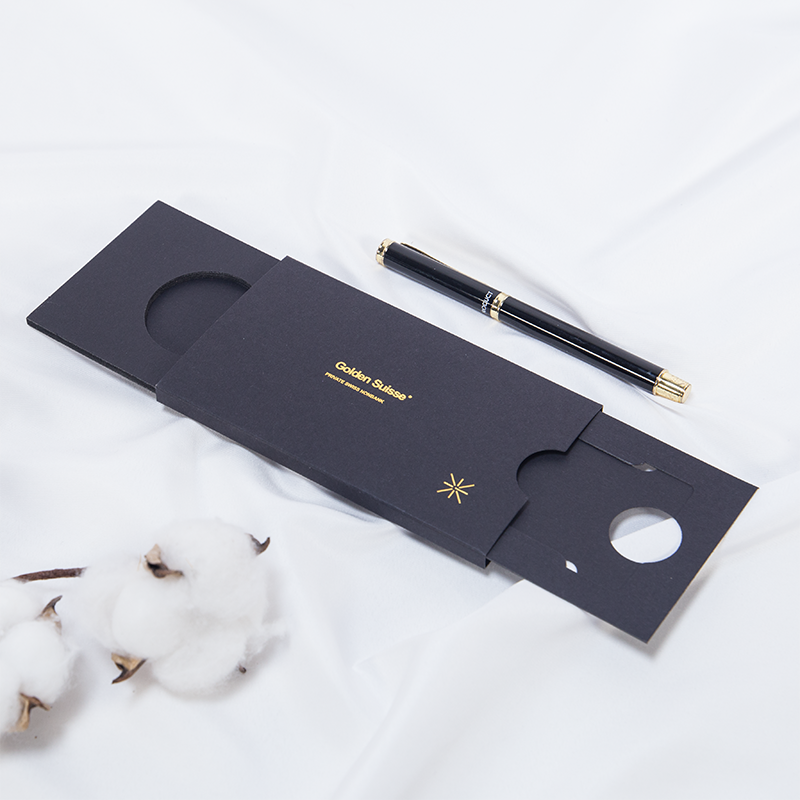 Custom Packaging Gift Box For Credit Card Id Bank Card Holder Case Gifts Storage Pull Credit Card Packaging